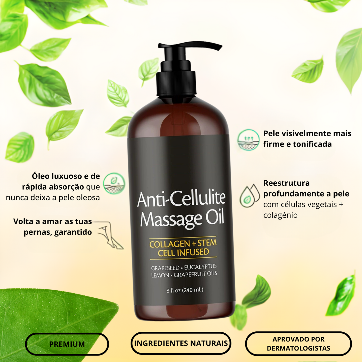 Óleo de Massagem Anticelulite