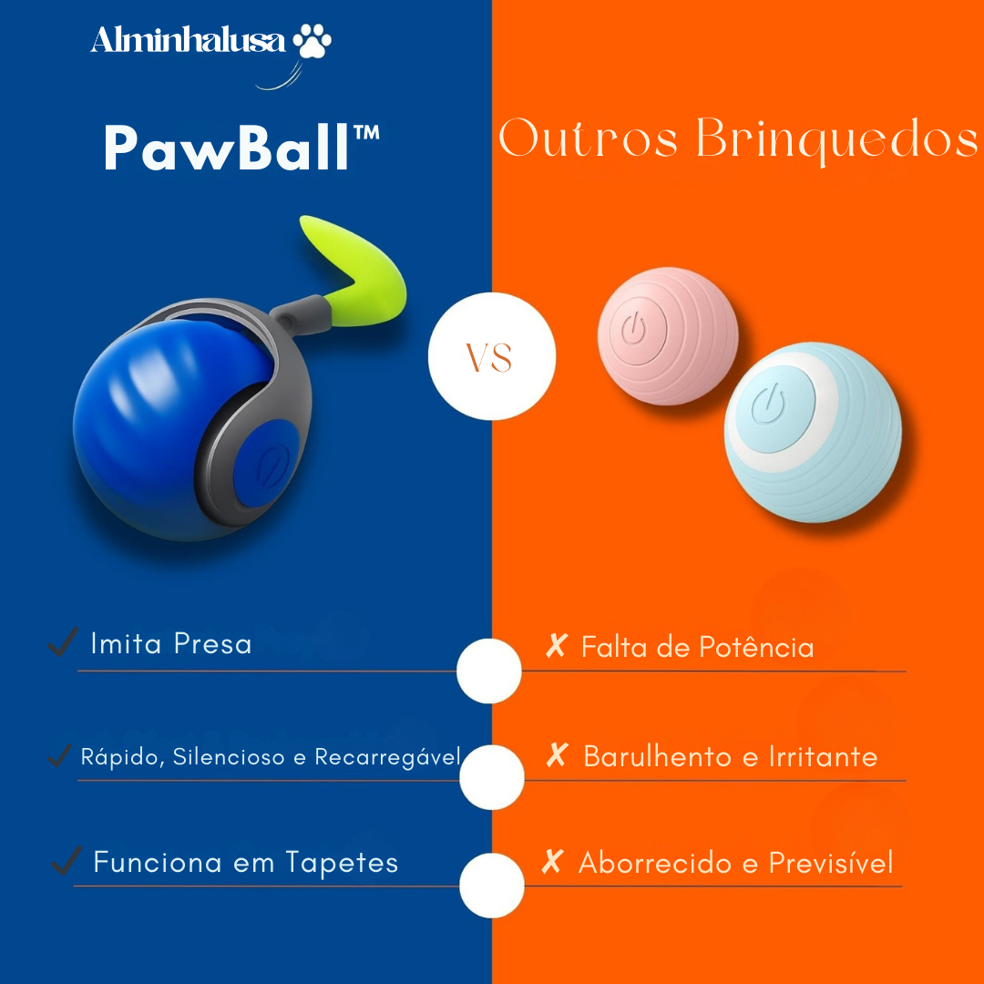Brinquedo Interativo para Gatos – PawBall™
