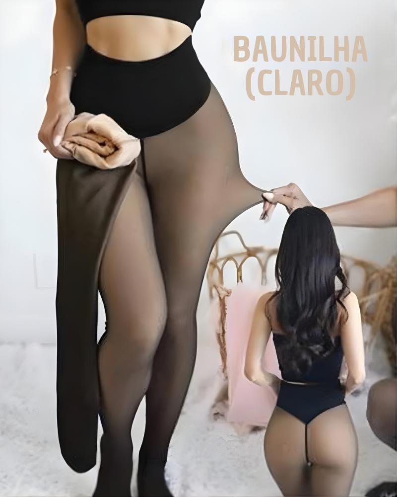 Collants Térmicas de Polar - Modeladoras e Quentinhas