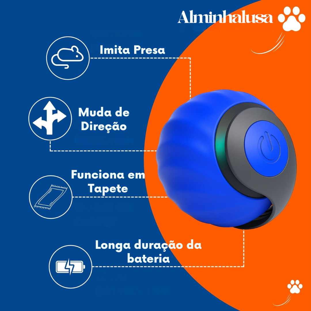 Brinquedo Interativo para Gatos – PawBall™