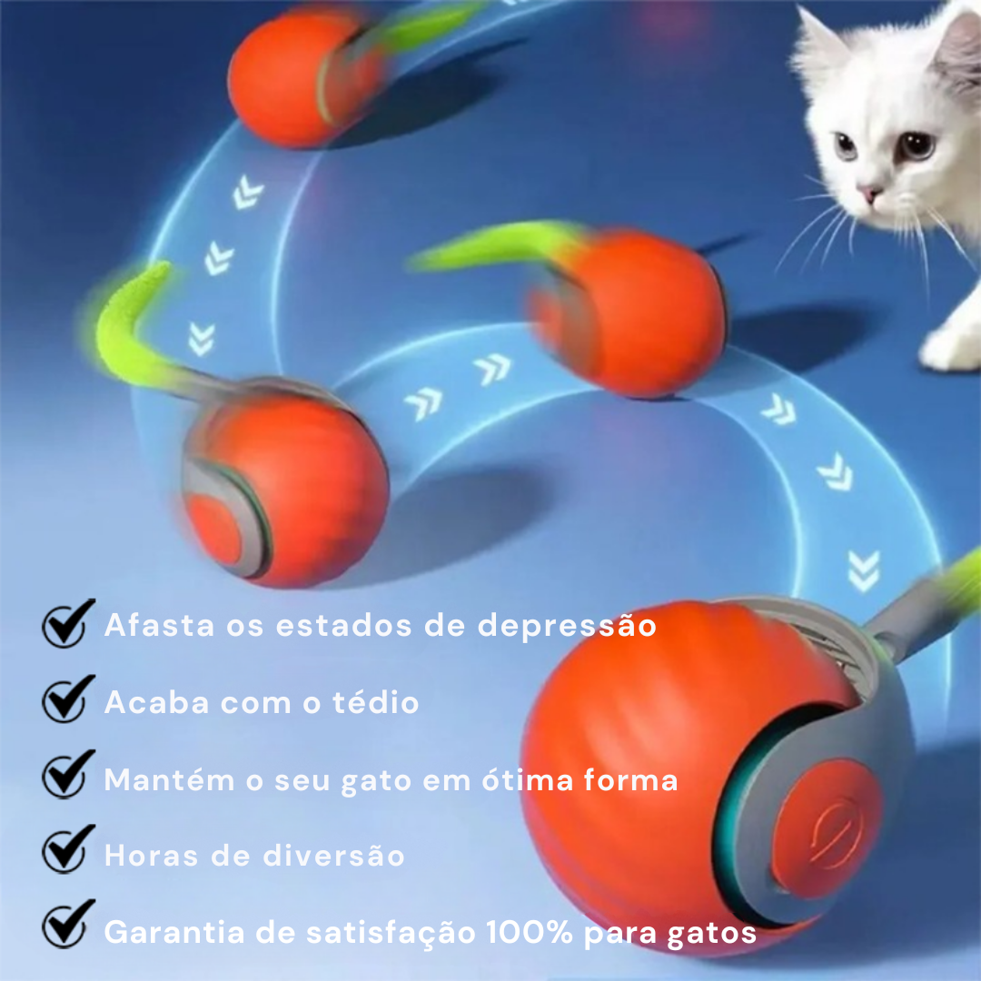Brinquedo Interativo para Gatos – PawBall™