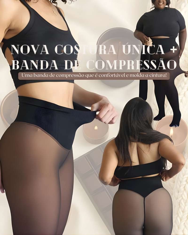 Collants Térmicas de Polar - Modeladoras e Quentinhas