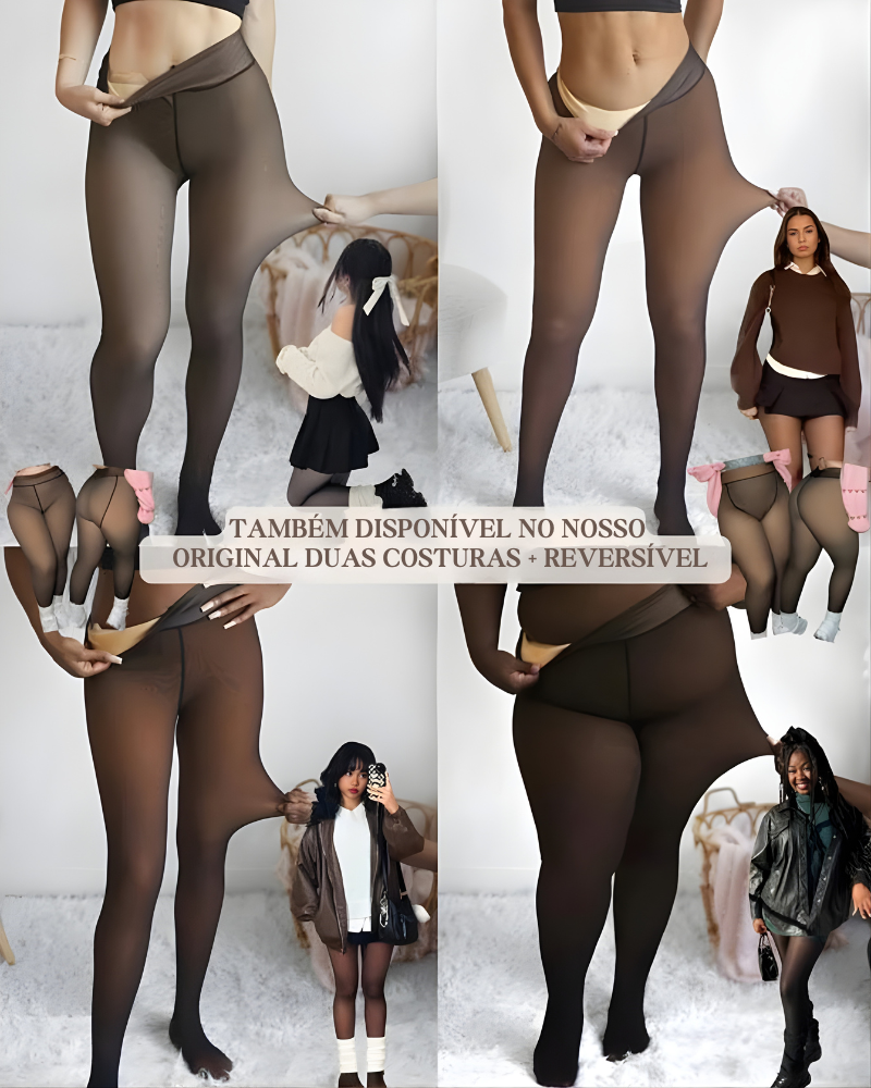 Collants Térmicas de Polar - Modeladoras e Quentinhas