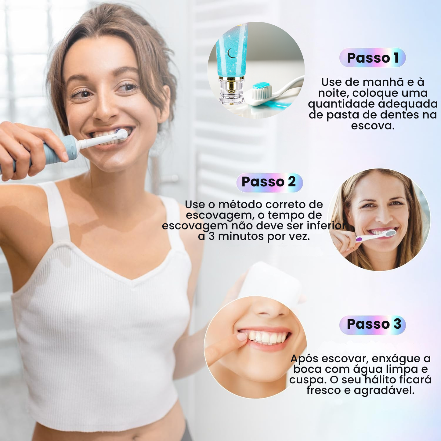 BodyAccel Pasta Branqueadora Natural – Fórmula Suave com Niacinamida