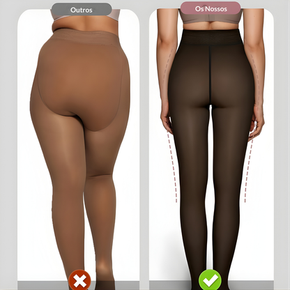Collants Térmicas de Polar - Modeladoras e Quentinhas
