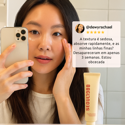 SeoulGlow — Tratamento Facial com 4% de Lipossoma de Retinal