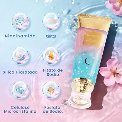 BodyAccel Pasta Branqueadora Natural – Fórmula Suave com Niacinamida