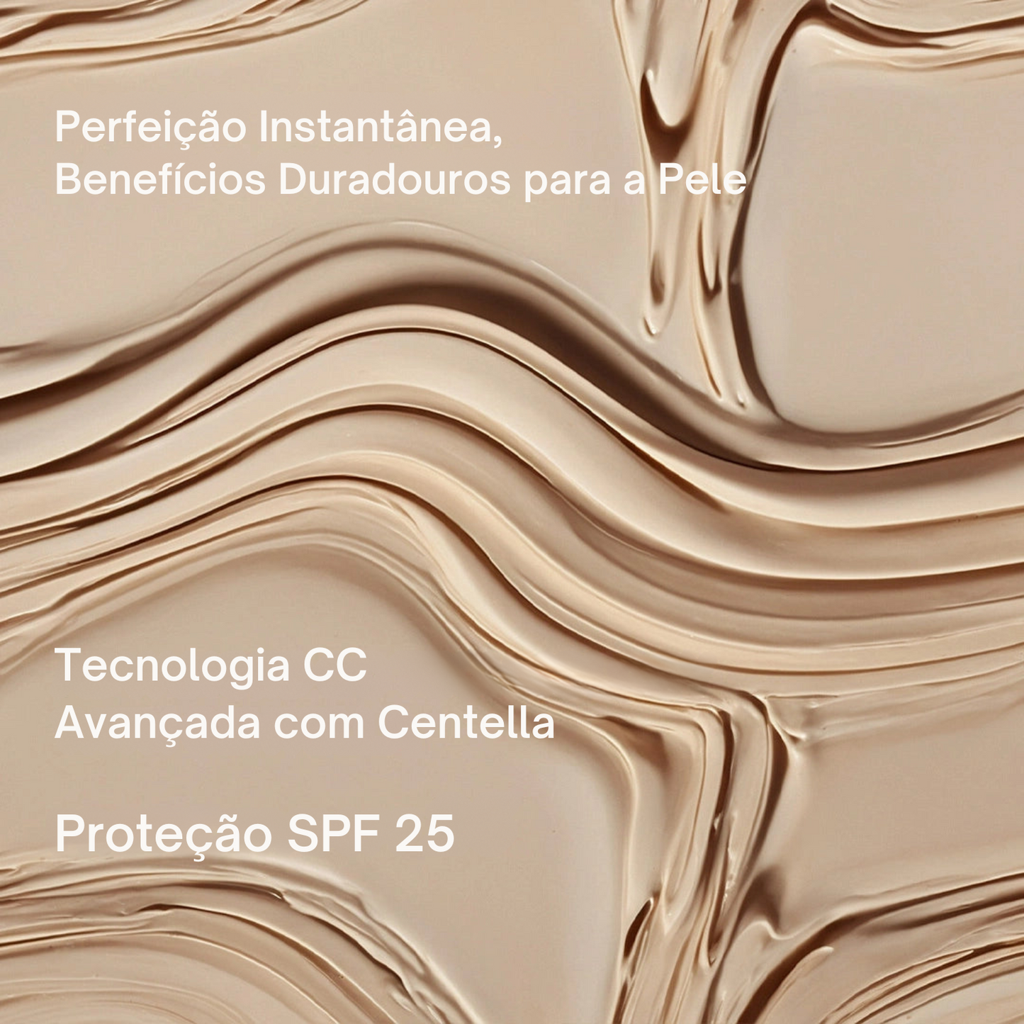 CC Cream de Cor Mutável – Corretor de Tom com SPF 25 & Cica