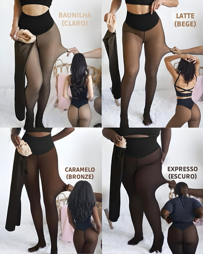 Collants Térmicas de Polar - Modeladoras e Quentinhas