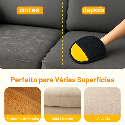 Luva Removedora de Pelos para Cães e Gatos – PawGlove™