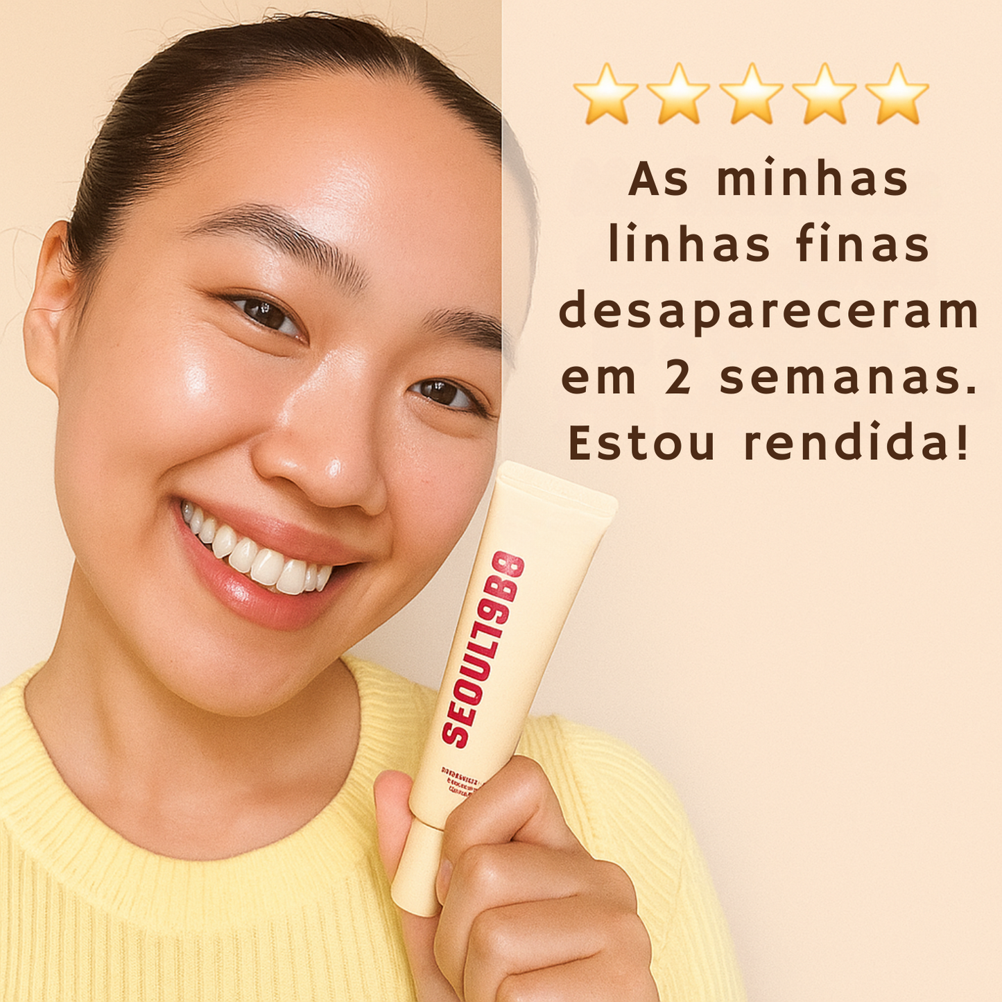 SeoulGlow — Tratamento Facial com 4% de Lipossoma de Retinal