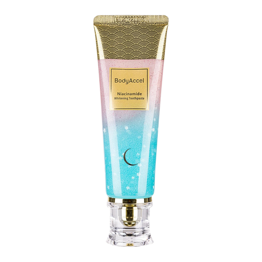 BodyAccel Pasta Branqueadora Natural – Fórmula Suave com Niacinamida
