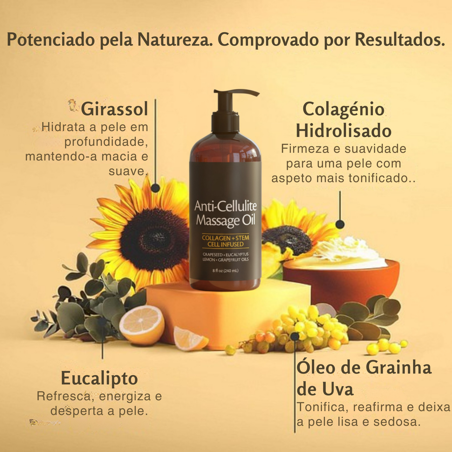 Óleo de Massagem Anticelulite